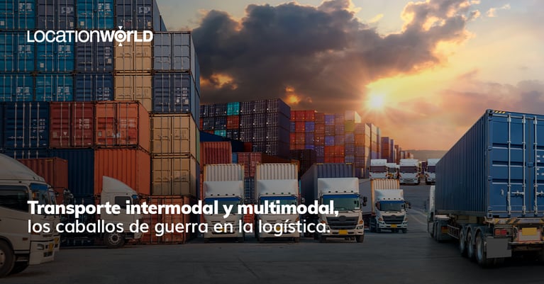 El transporte intermodal y multimodal como caballos de guerra en la logística